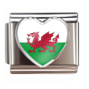 Wales Flag Heart