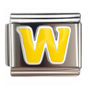 Yellow Letter W