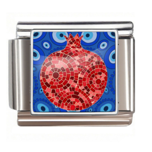 Mosaic Pomegranate Eye Pattern