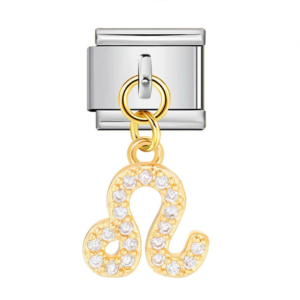 Clear Accent Leo Pendant