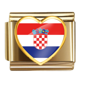 Croatia Flag Heart