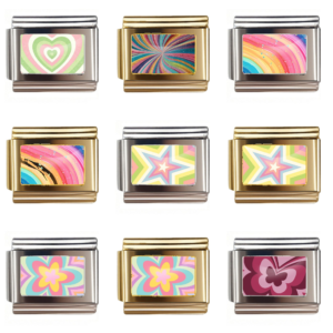 Colorful Enamel Heart