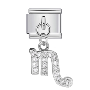 Silver Scorpio Symbol Pendant