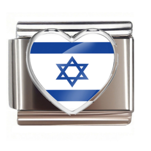 Israel Flag Heart