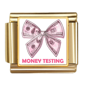 Pink Money Bow Testing