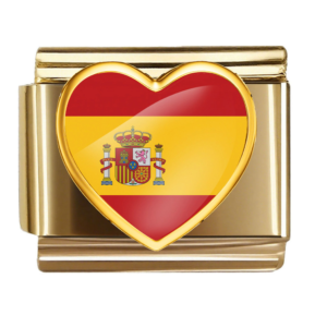 Spain Flag Heart