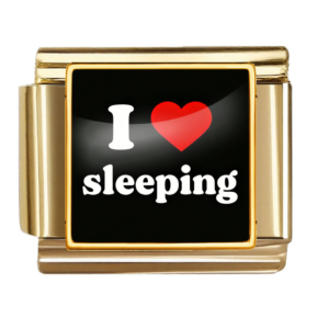I Love Sleeping Heart Quote