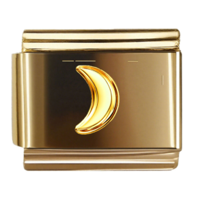 Gold Crescent Moon