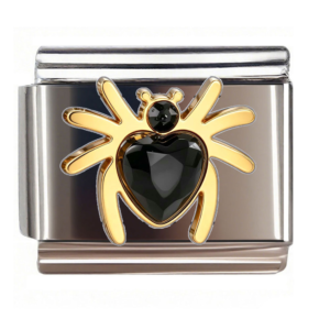 Black Faceted Spider