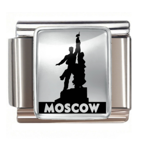 Moscow Monument Silhouette