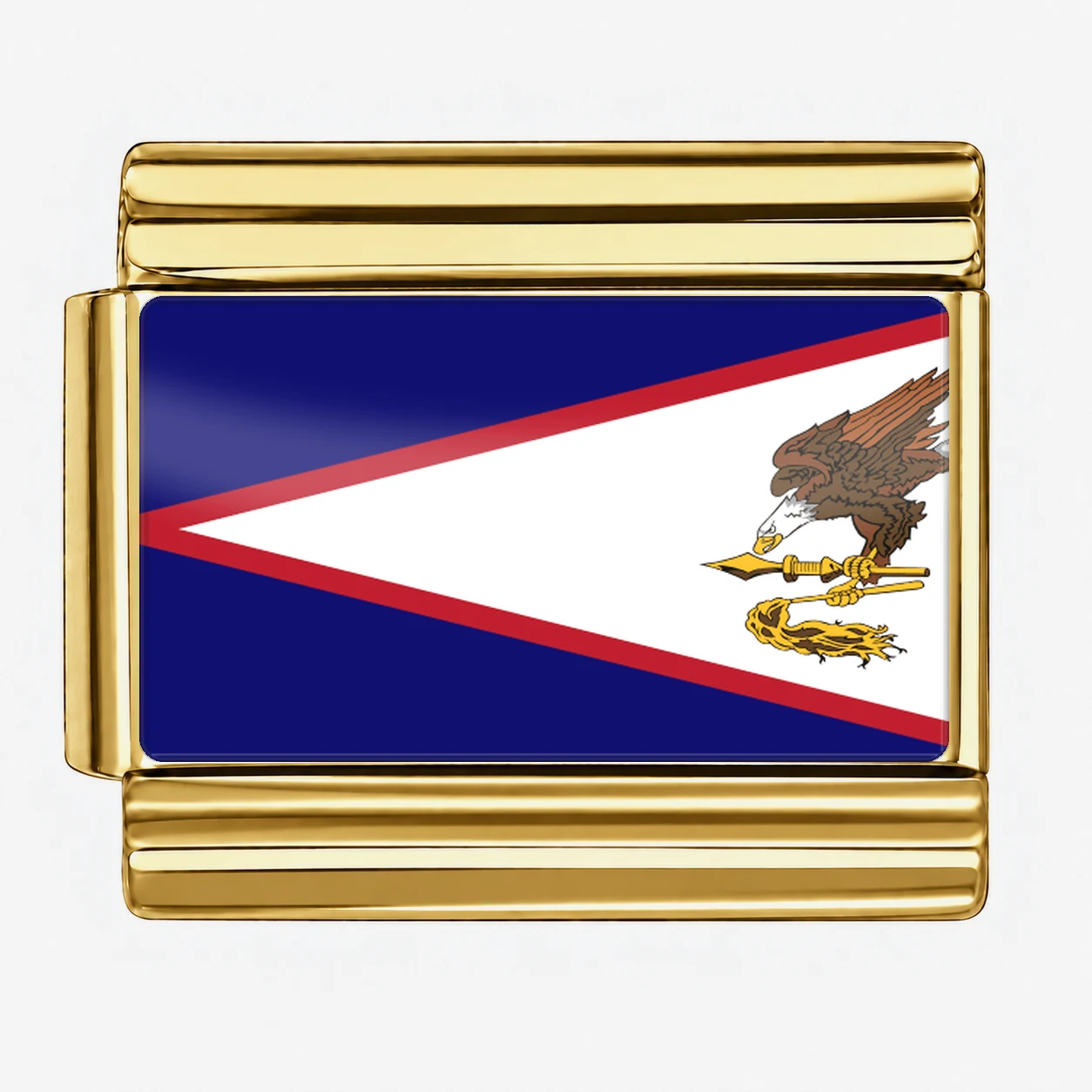 American Samoa Flag - Gold