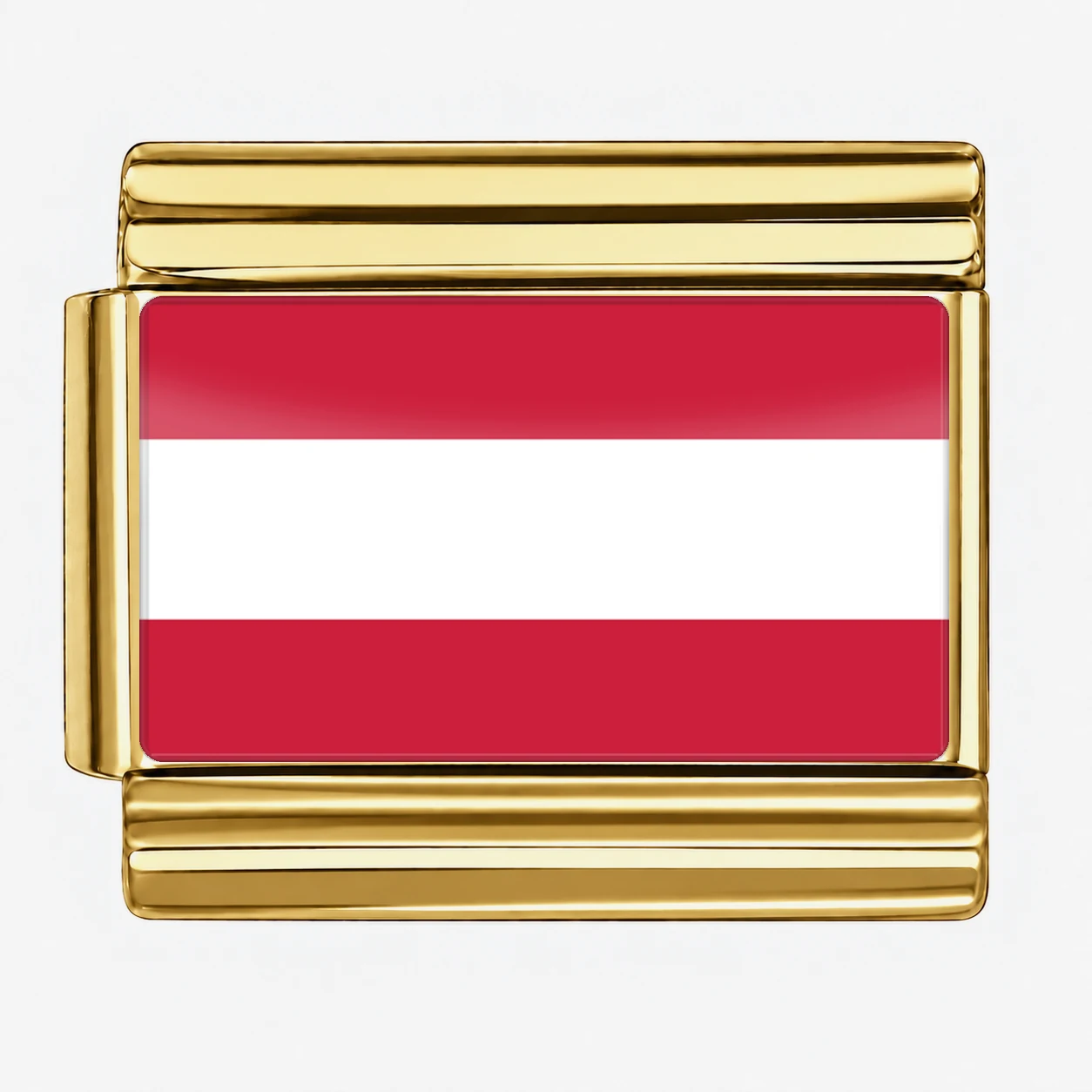 Austria Flag - Gold