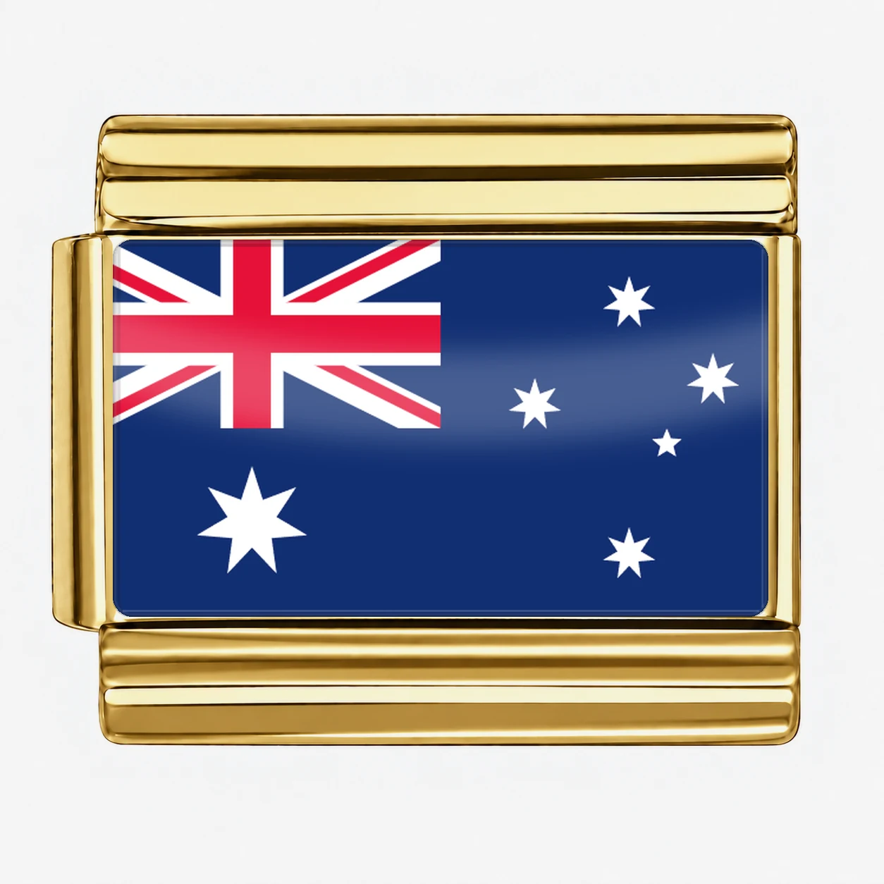 Australia Flag - Gold