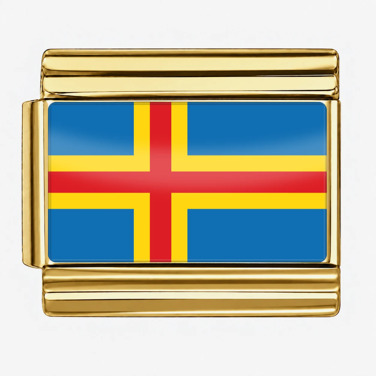 Åland Islands Flag - Gold