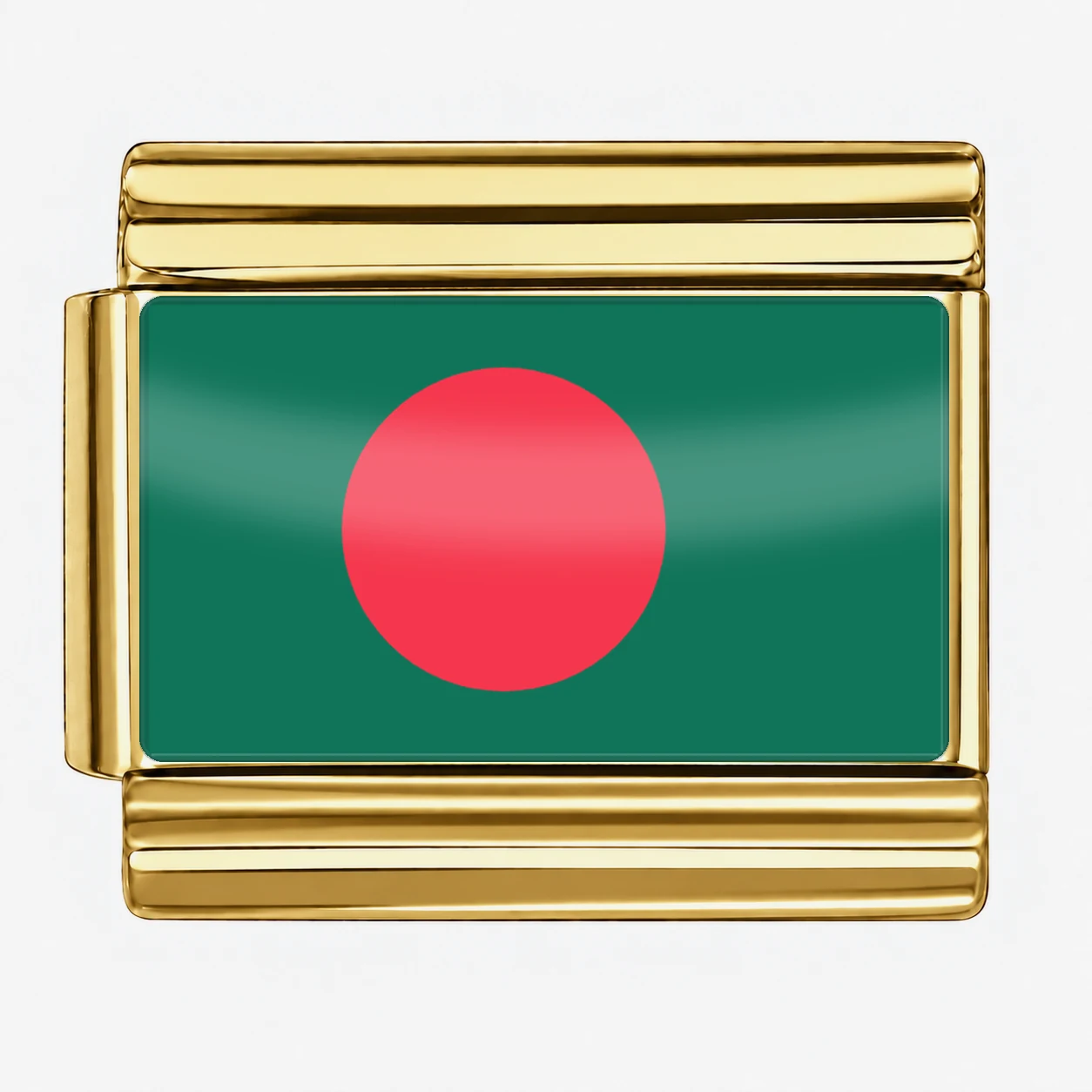 Bangladesh Flag - Gold