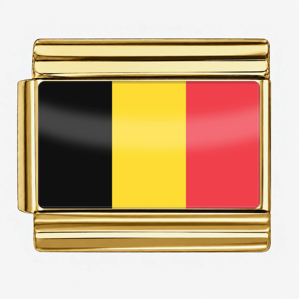 Belgium Flag - Gold