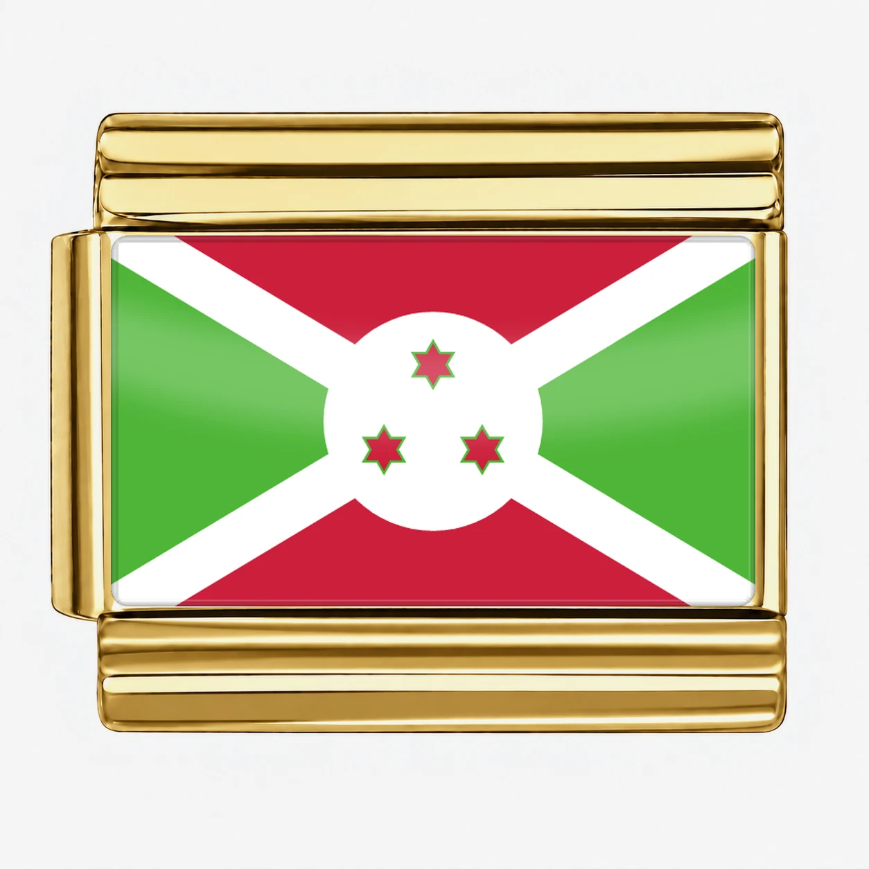 Burundi Flag - Gold