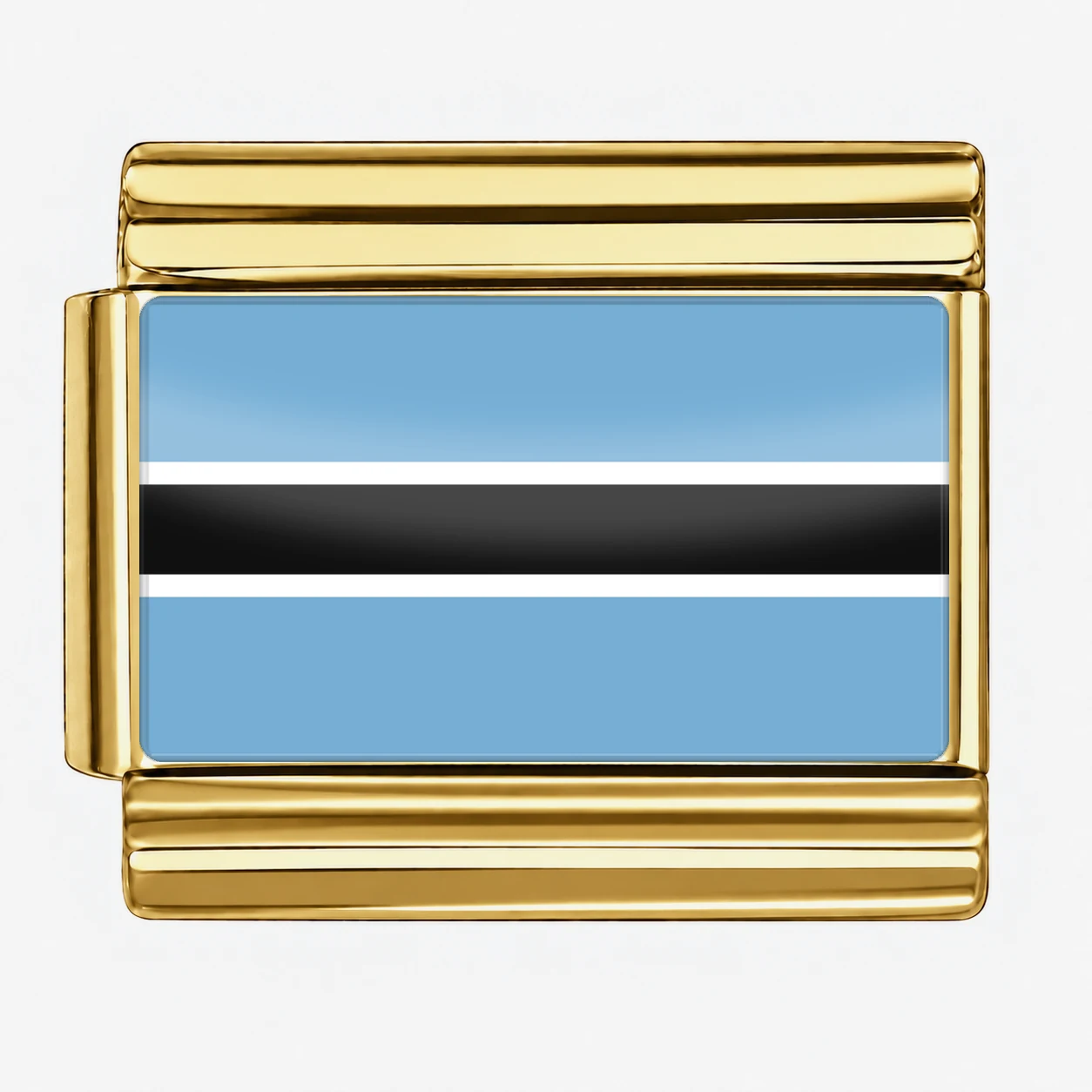Botswana Flag - Gold