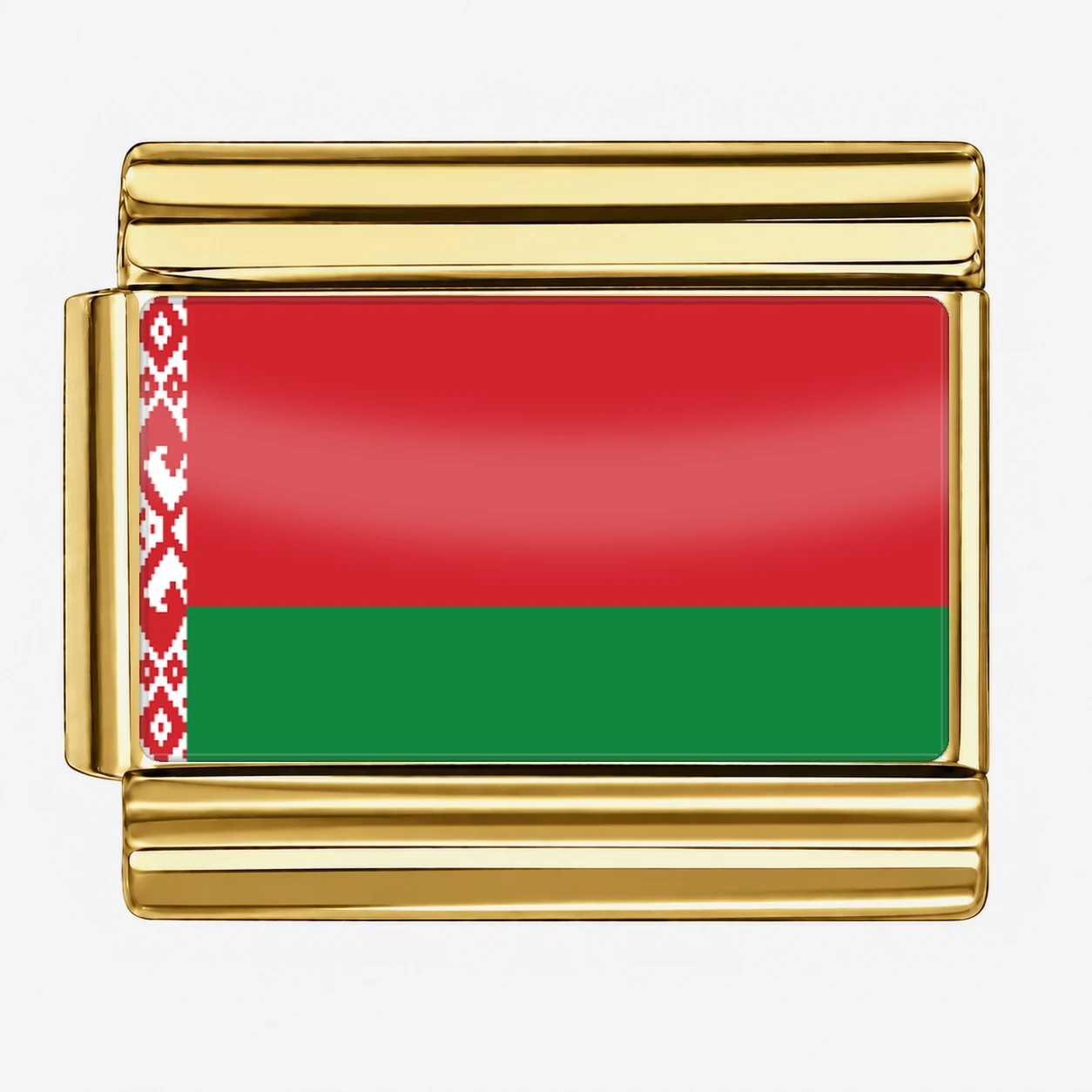 Belarus Flag - Gold