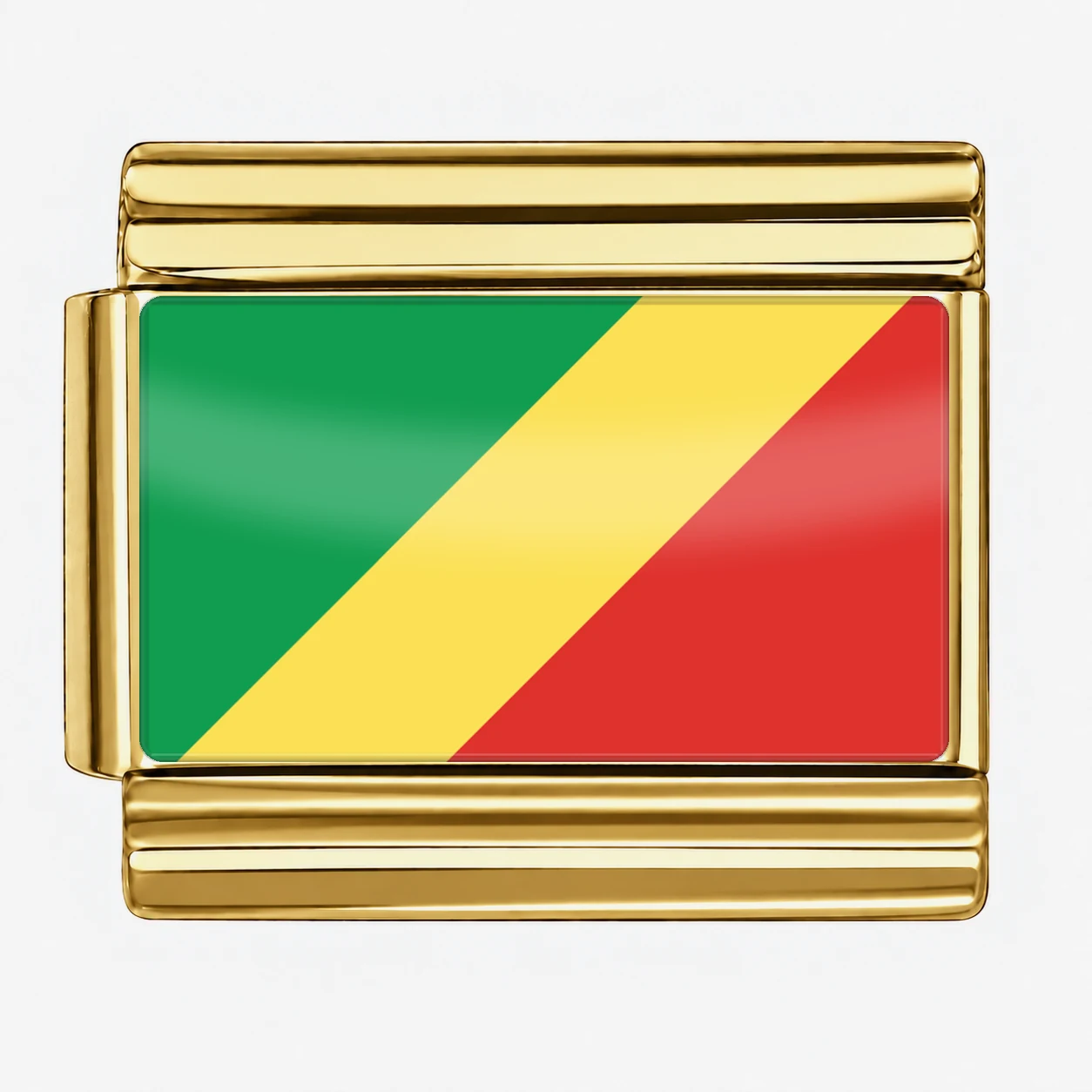 Republic of the Congo Flag - Gold