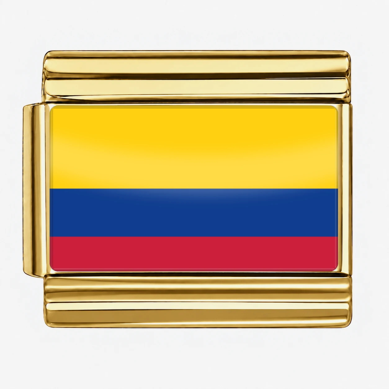 Colombia Flag - Gold