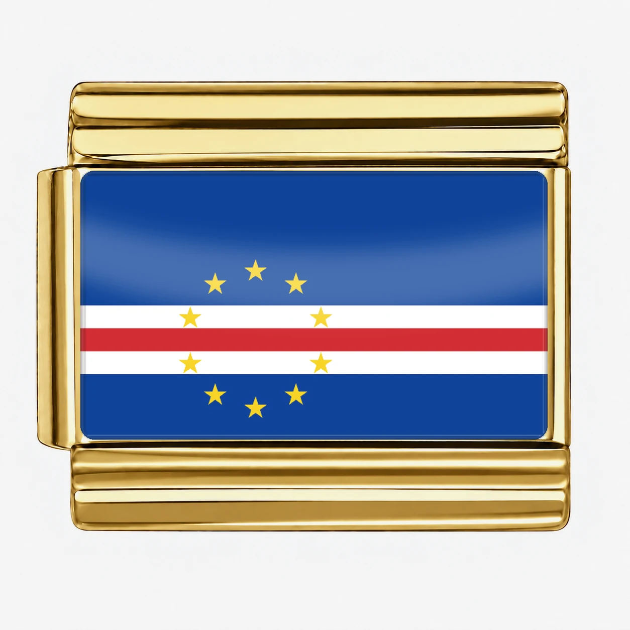 Cape Verde Flag - Gold
