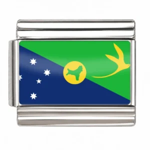 Christmas Island Flag - Silver