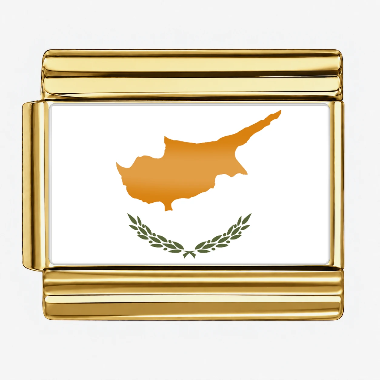 Cyprus Flag - Gold