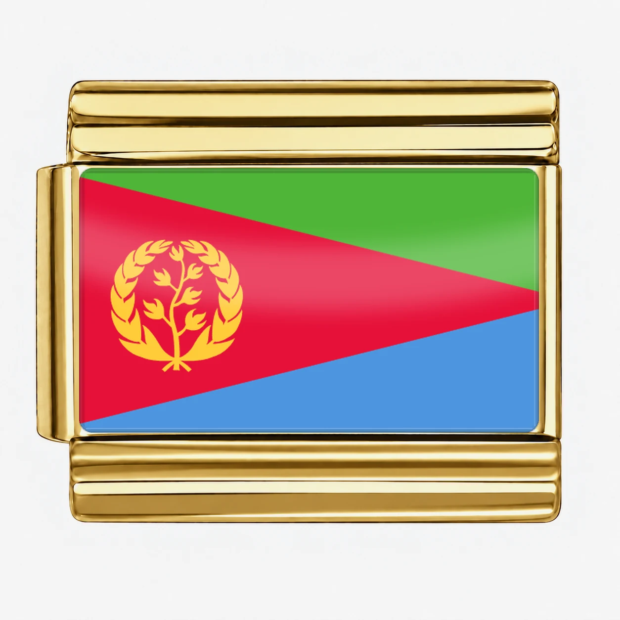 Eritrea Flag - Gold