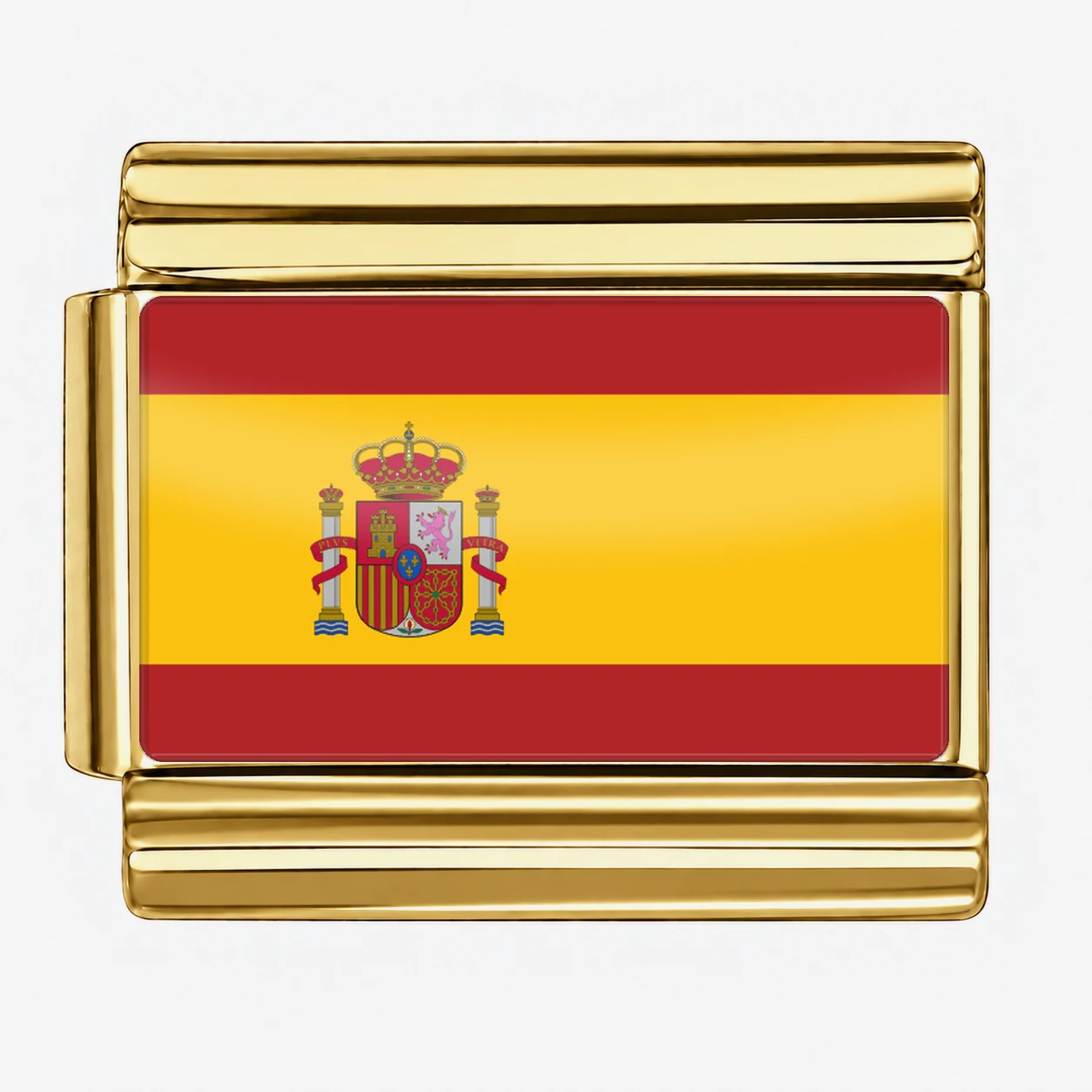 Spain Flag - Gold