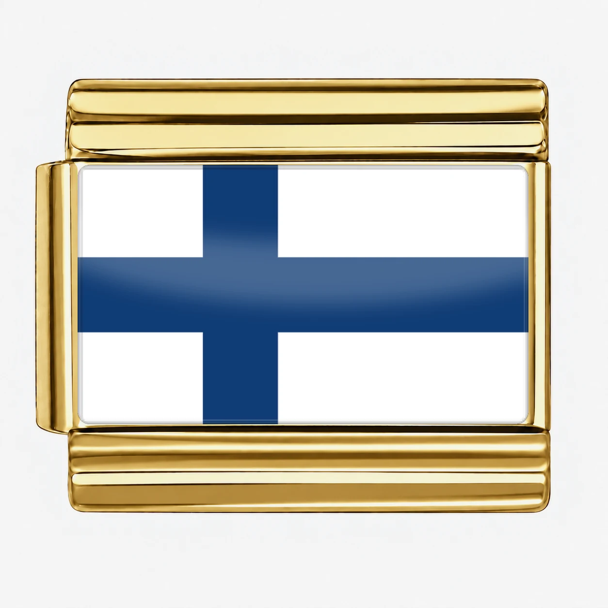 Finland Flag - Gold