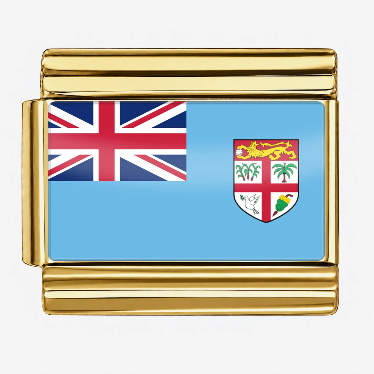 Fiji Flag - Gold