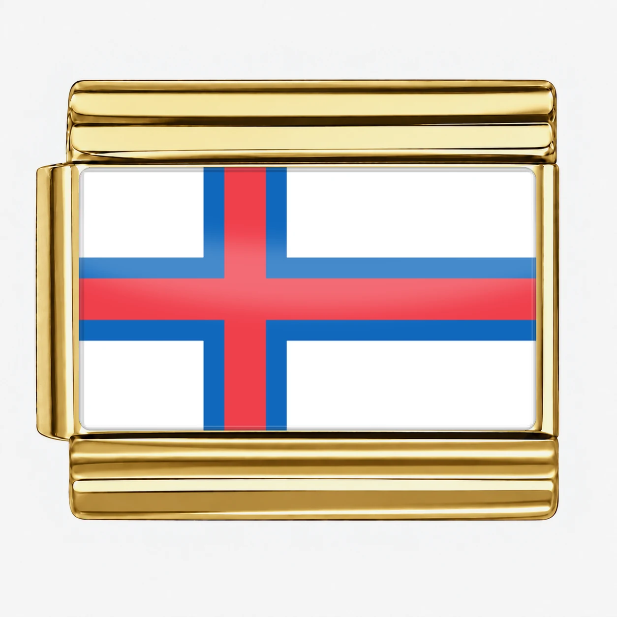 Faroe Islands Flag - Gold