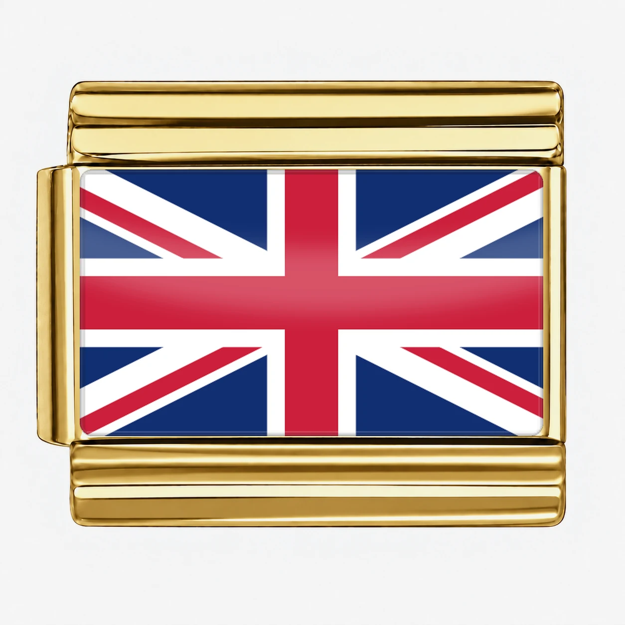 United Kingdom Flag - Gold