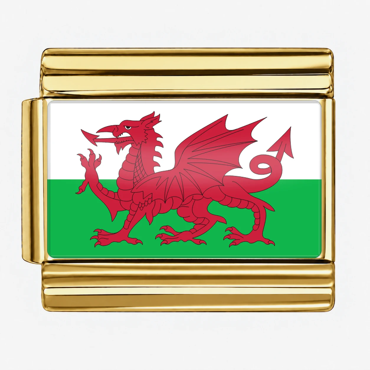 Wales Flag - Gold
