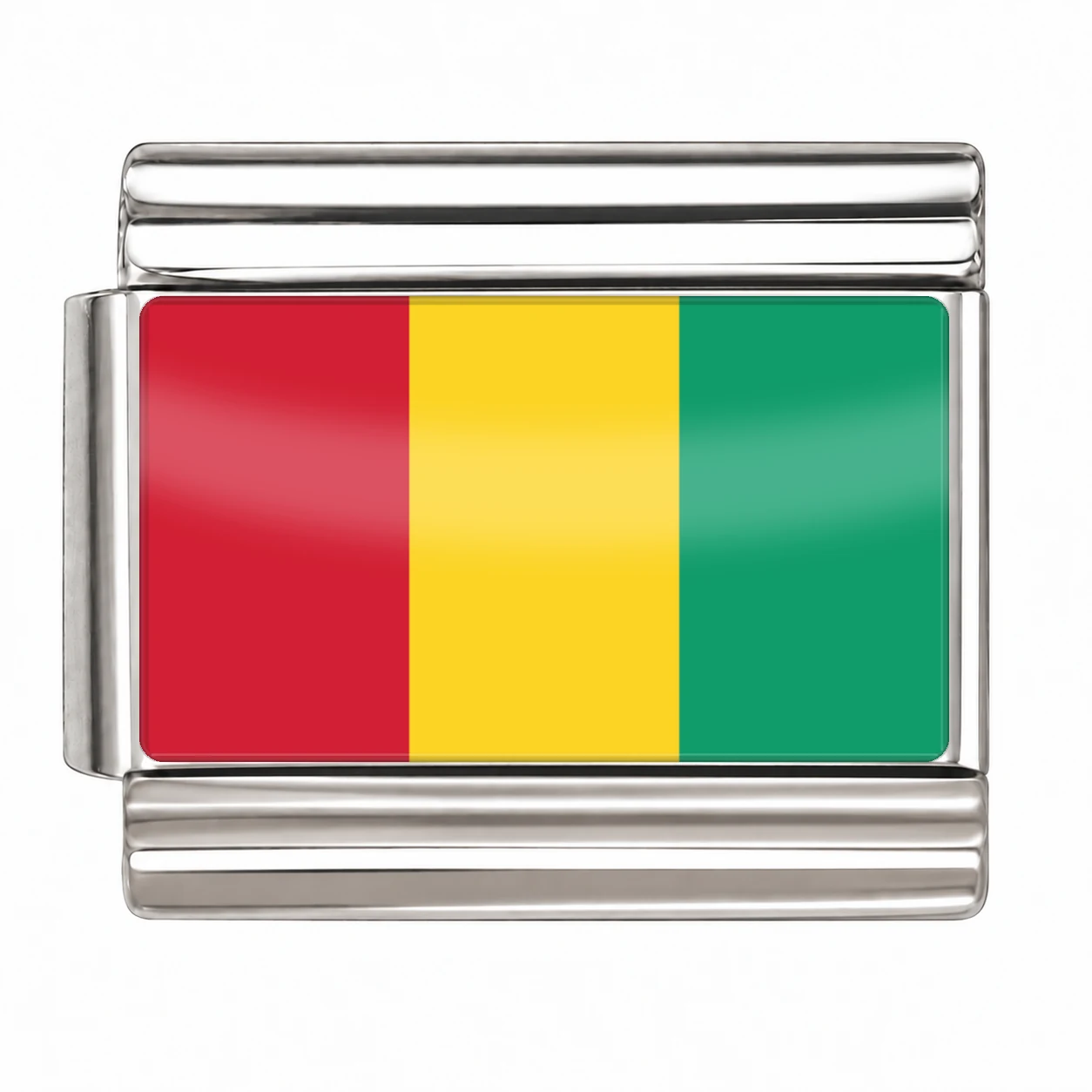 Guinea Flag - Silver