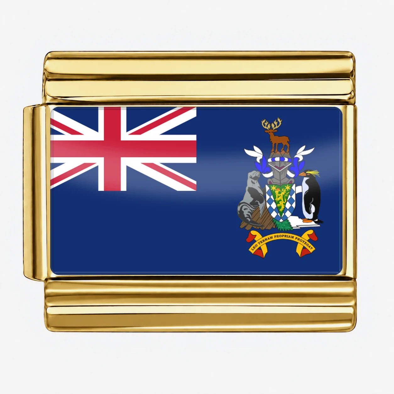 South Georgia Flag - Gold