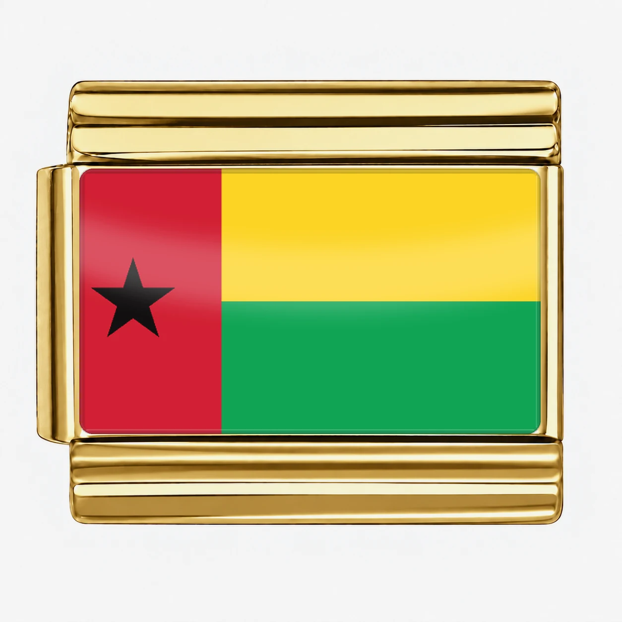 Guinea-Bissau Flag - Gold