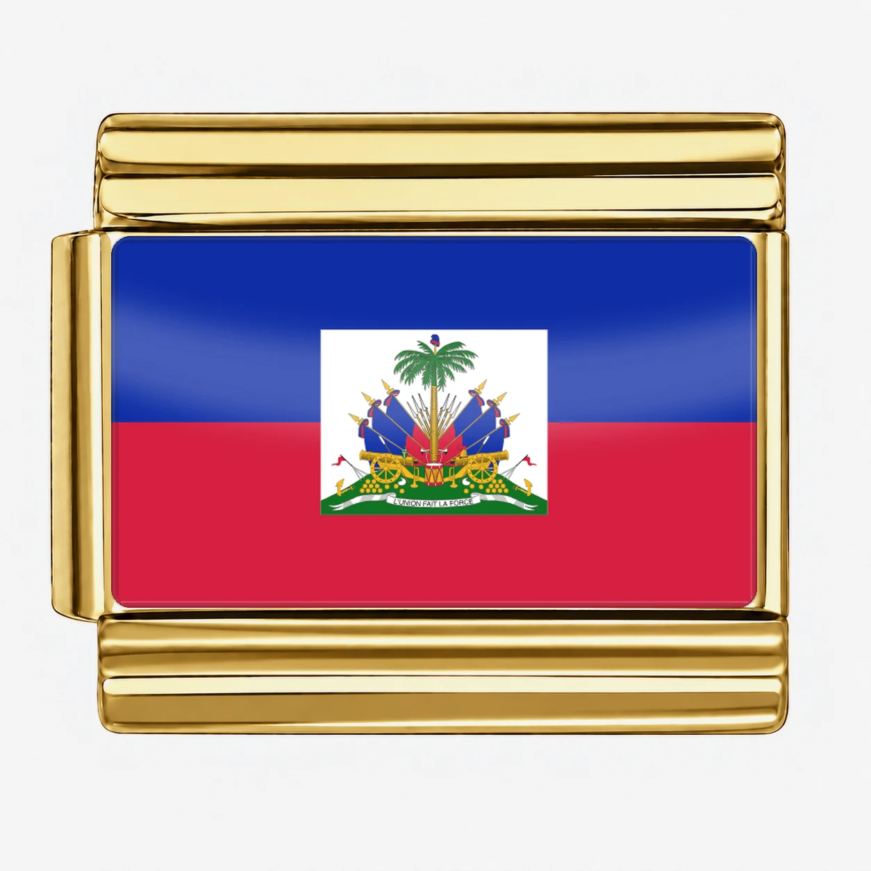 Haiti Flag - Gold