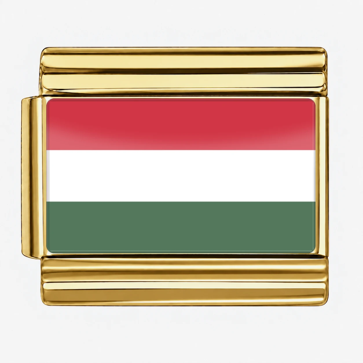 Hungary Flag - Gold