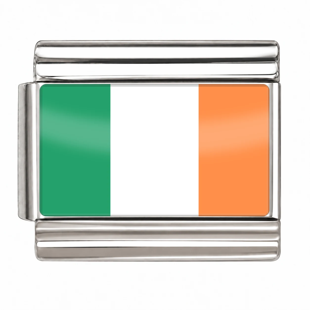 Ireland Flag - Silver