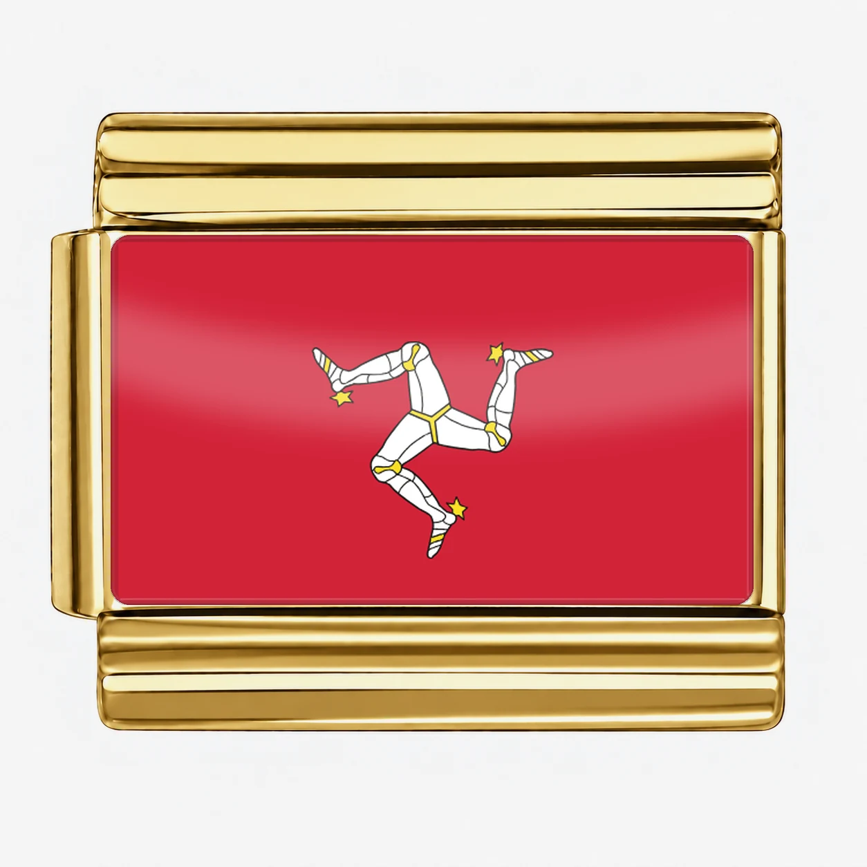 Isle of Man Flag - Gold