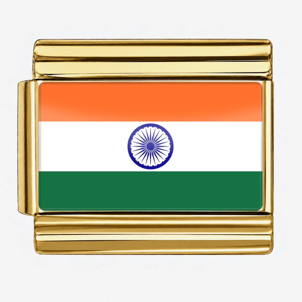 India Flag - Gold