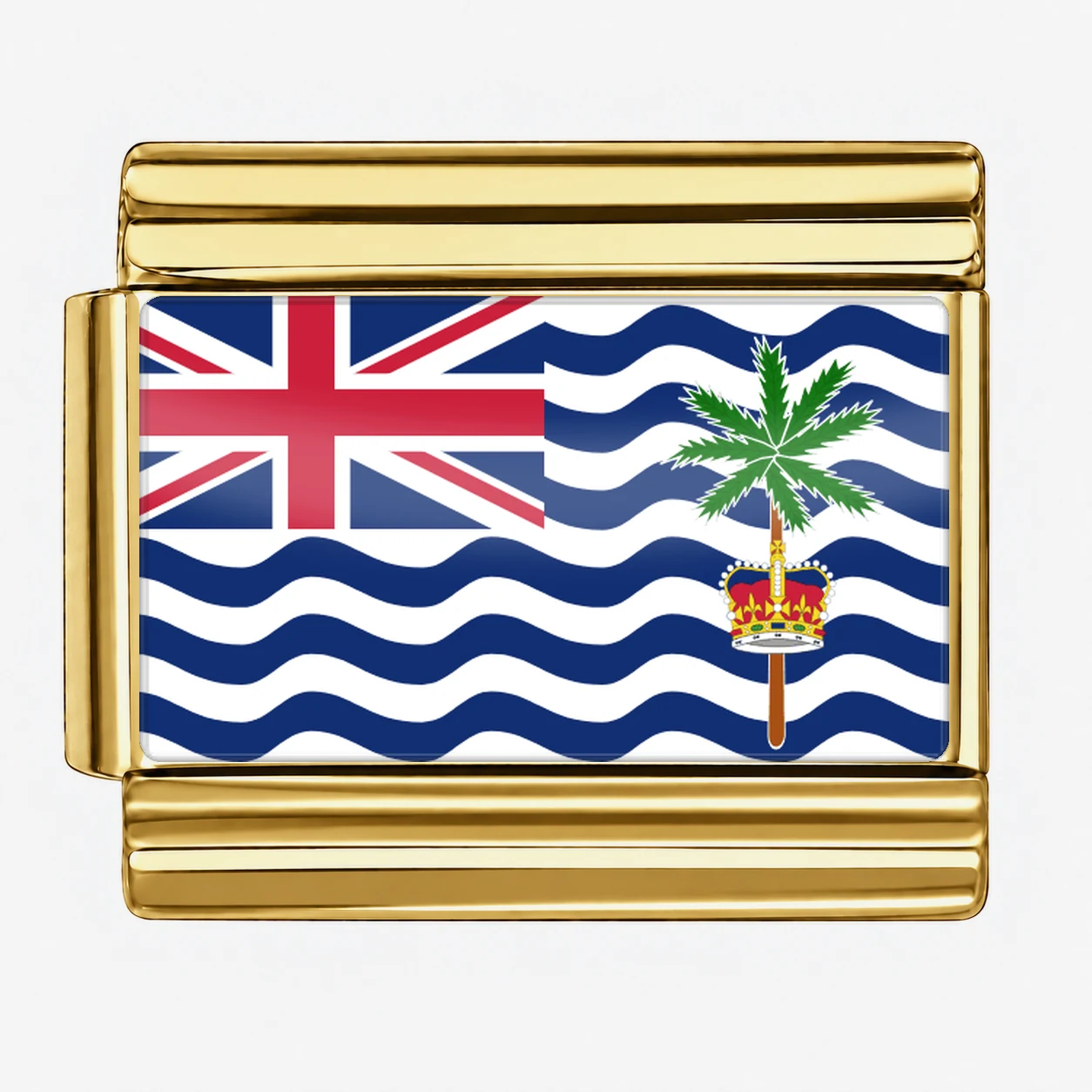 British Indian Ocean Territory Flag - Gold