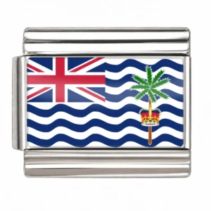 British Indian Ocean Territory Flag - Silver