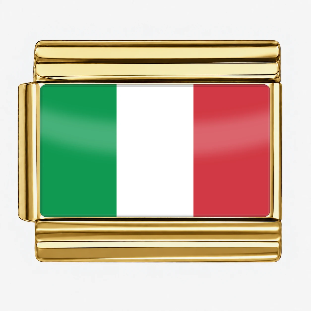 Italy Flag - Gold
