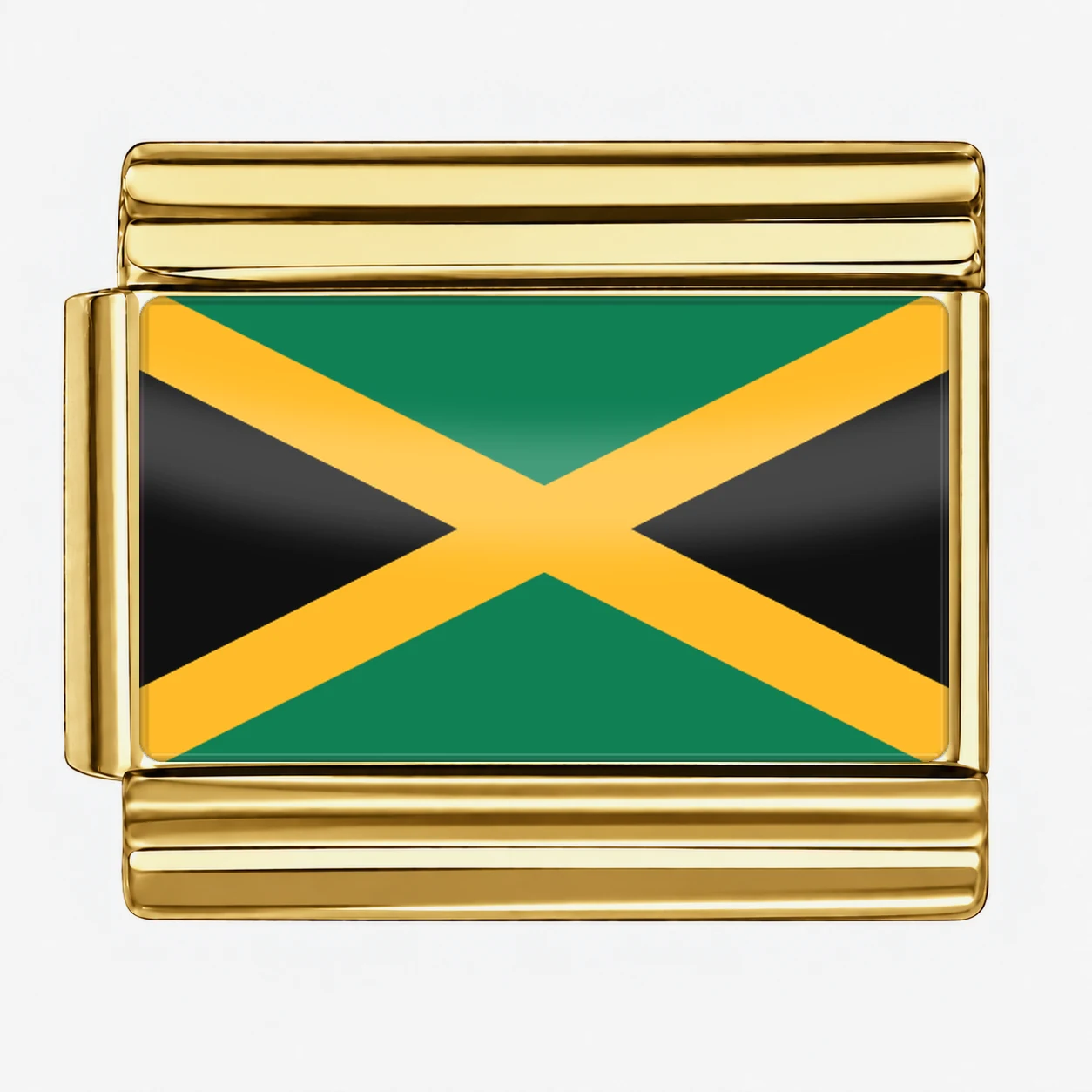 Jamaica Flag - Gold