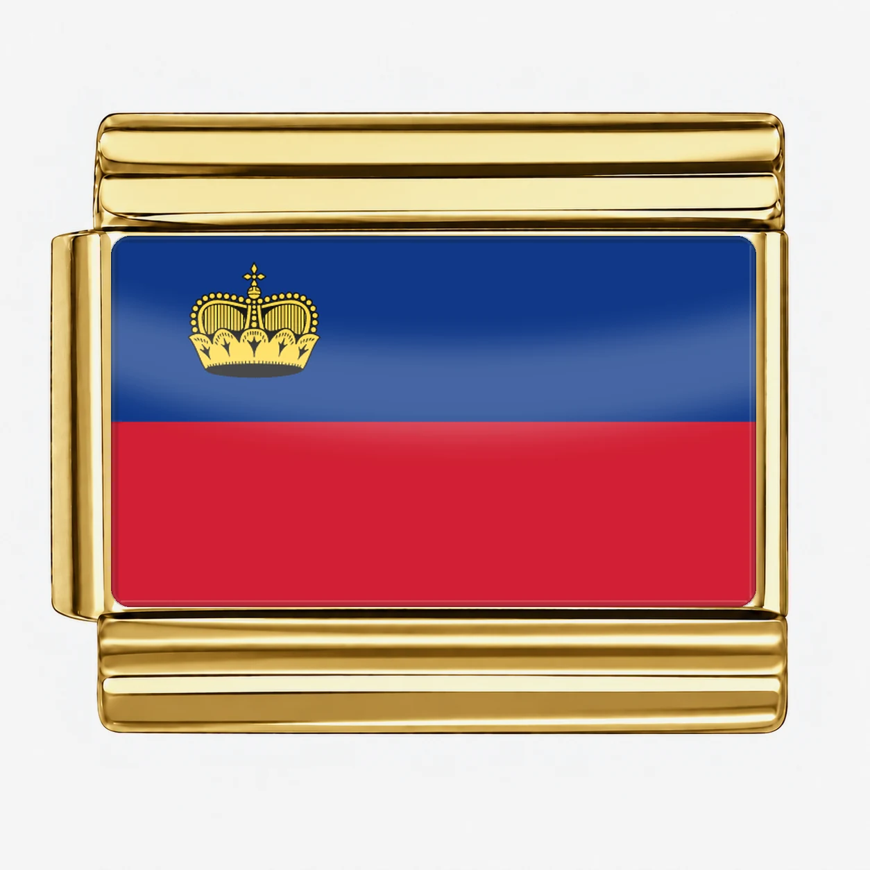 Liechtenstein Flag - Gold