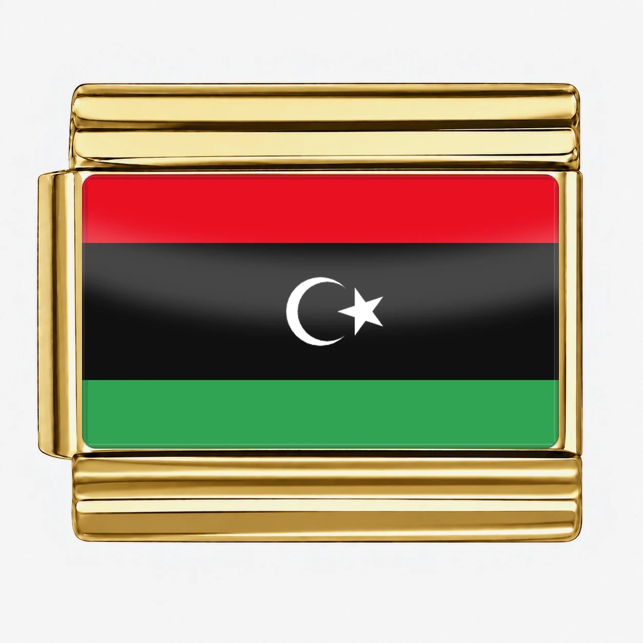 Libya Flag - Gold