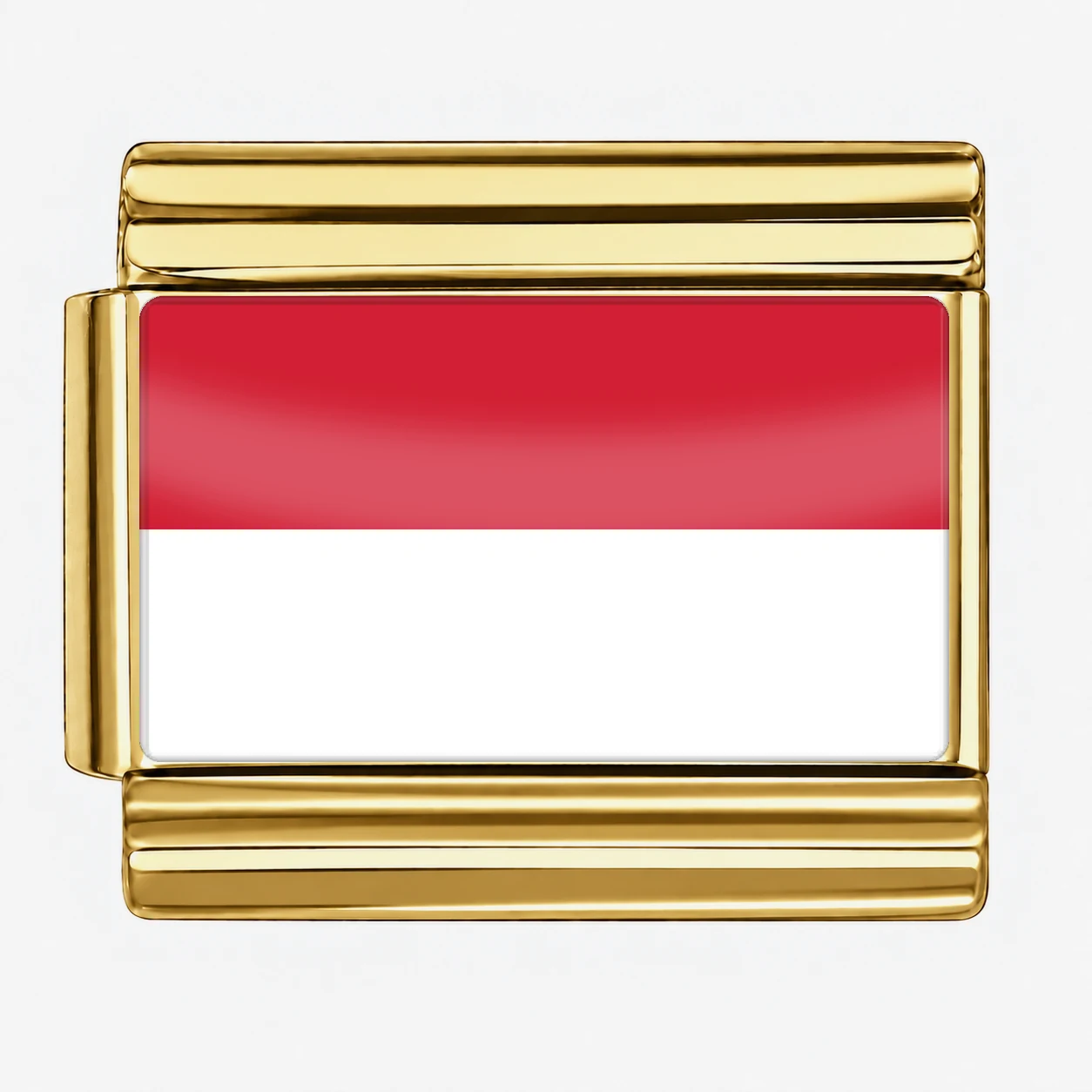 Monaco Flag - Gold